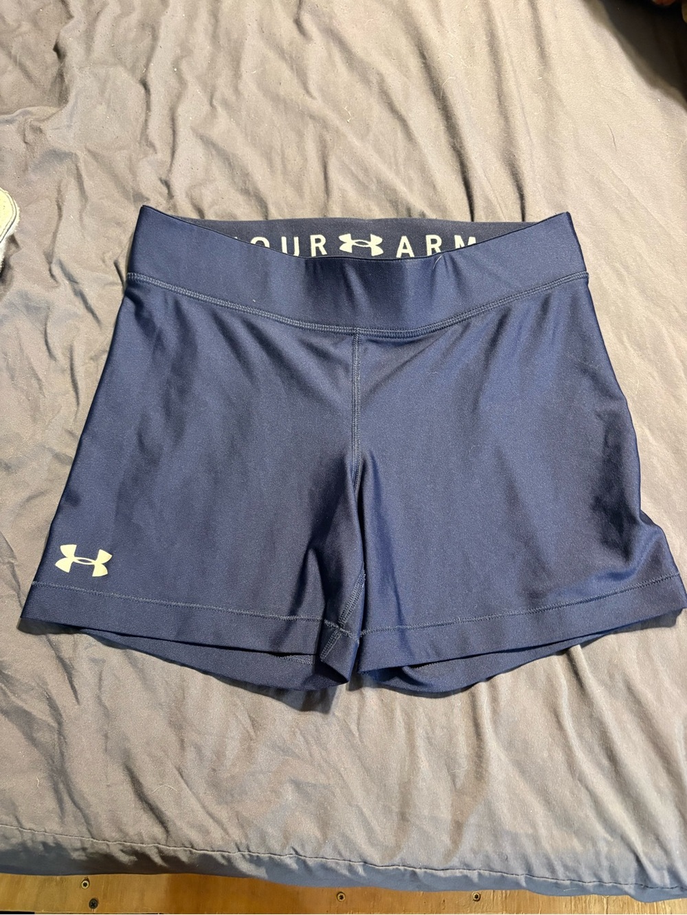 Under Armour Navy Women's Athletic Shorts
